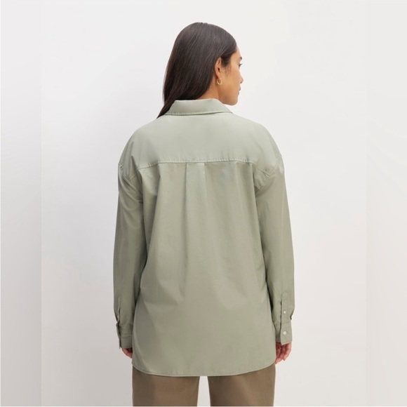 EVERLANE green button-down shirt - The classic oxford NWOT - Picture 3 of 12